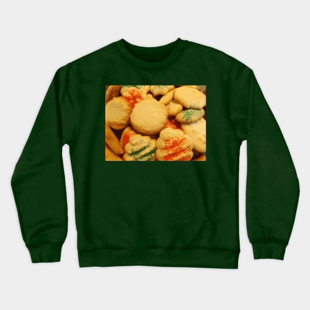 Christmas cookies with sugar sprinkles Crewneck Sweatshirt by someartworker